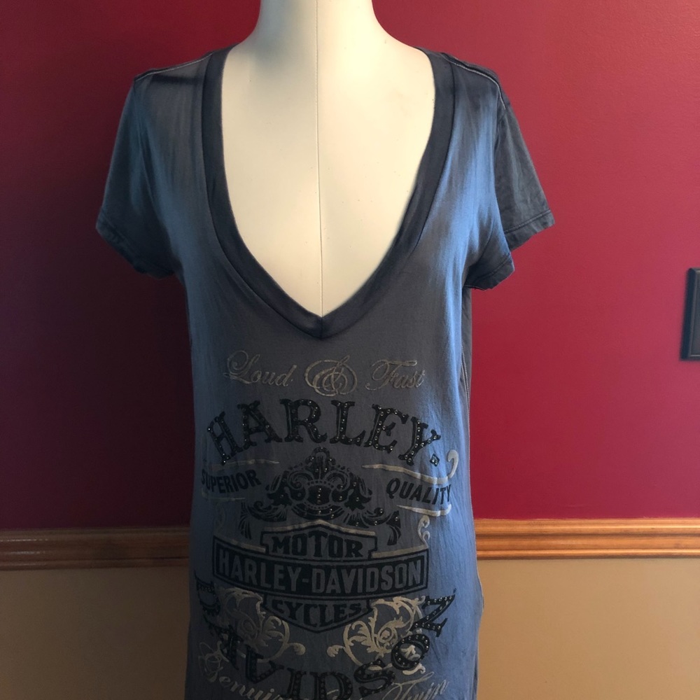 Harley-Davidson t-shirt tunic